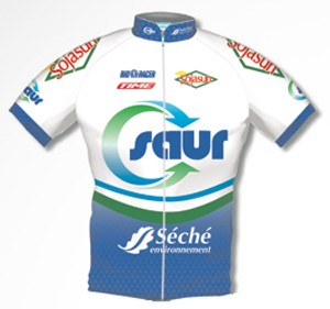 Maillot Cycliste Saur Sojasun 2011 – Bioracer Time, Homme Taille L, D'occasion